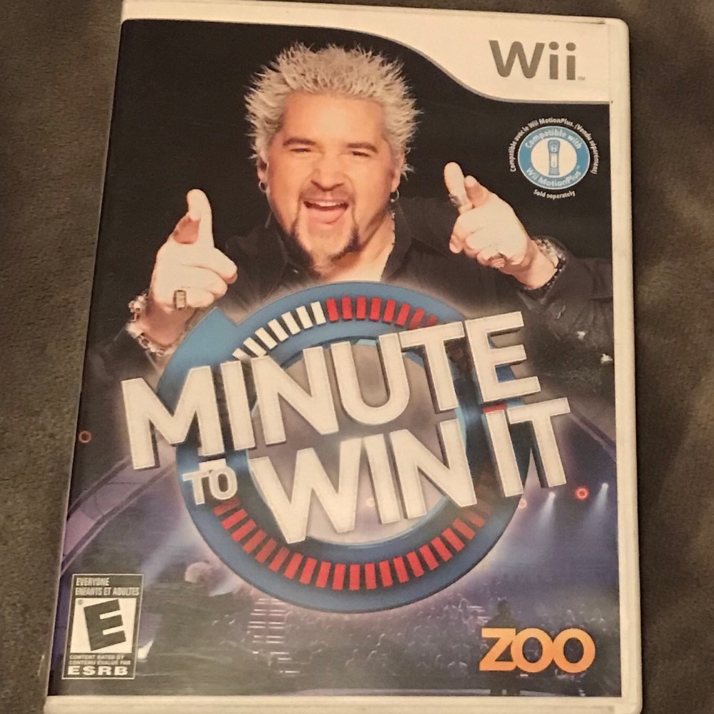 Minute to Win It wii game